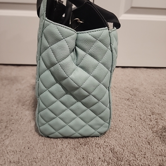Betsey johnson Dip Satchel Mint With Removable Pouch - Picture 4 of 8
